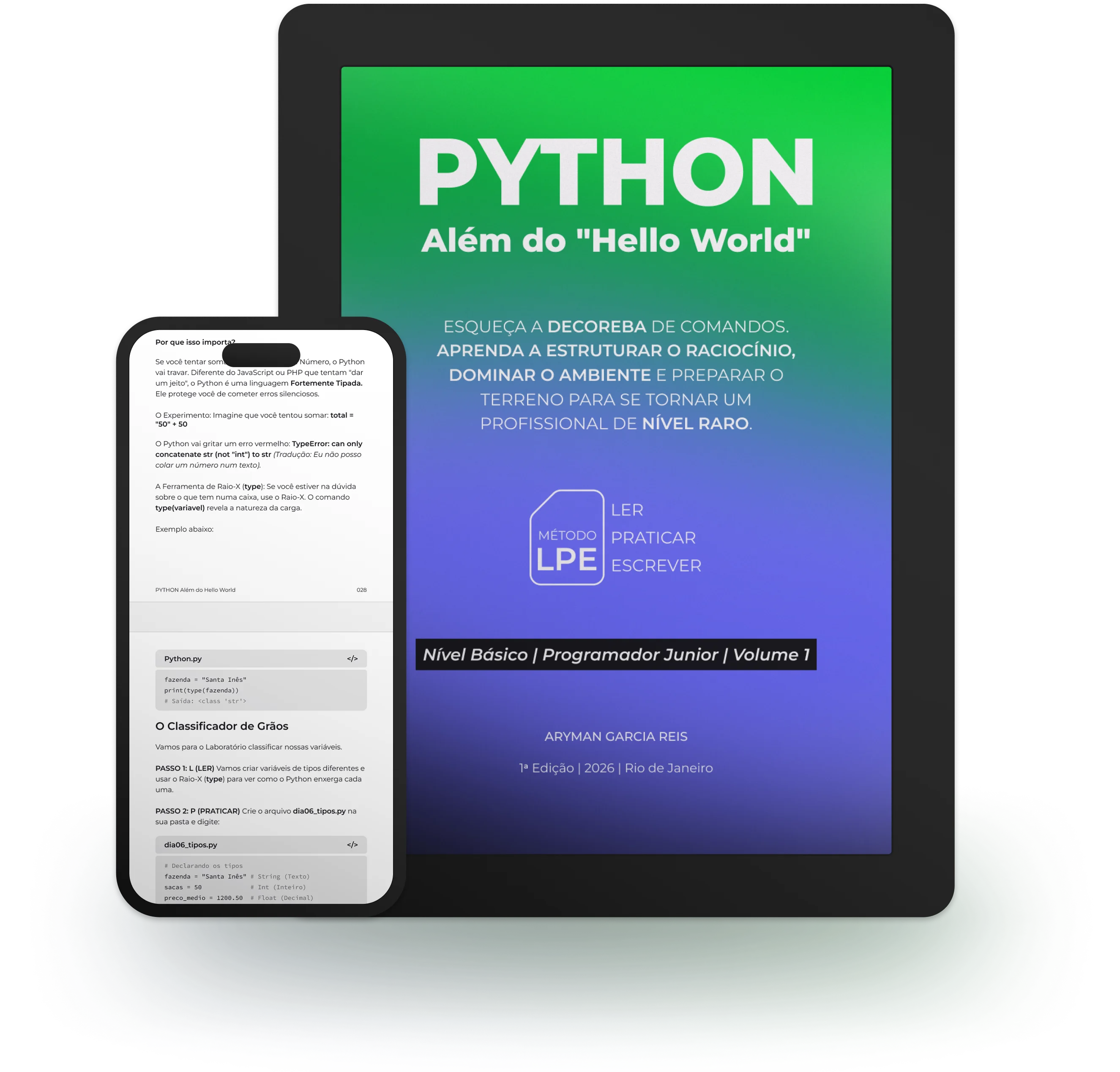 E-book Python Além do Hello World - Método LPE